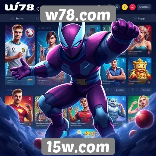 A popularidade dos jogos oferecidos pelo w78.com